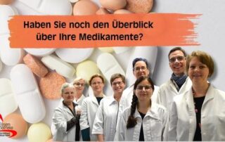 Elisen-Apotheke Cottbus - Haben Sie noch den Überblick über Ihre Medikamente - Blogbeitrag