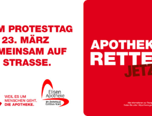 PROTESTTAG DER DEUTSCHEN APOTHEKEN AM 23. März 2026!